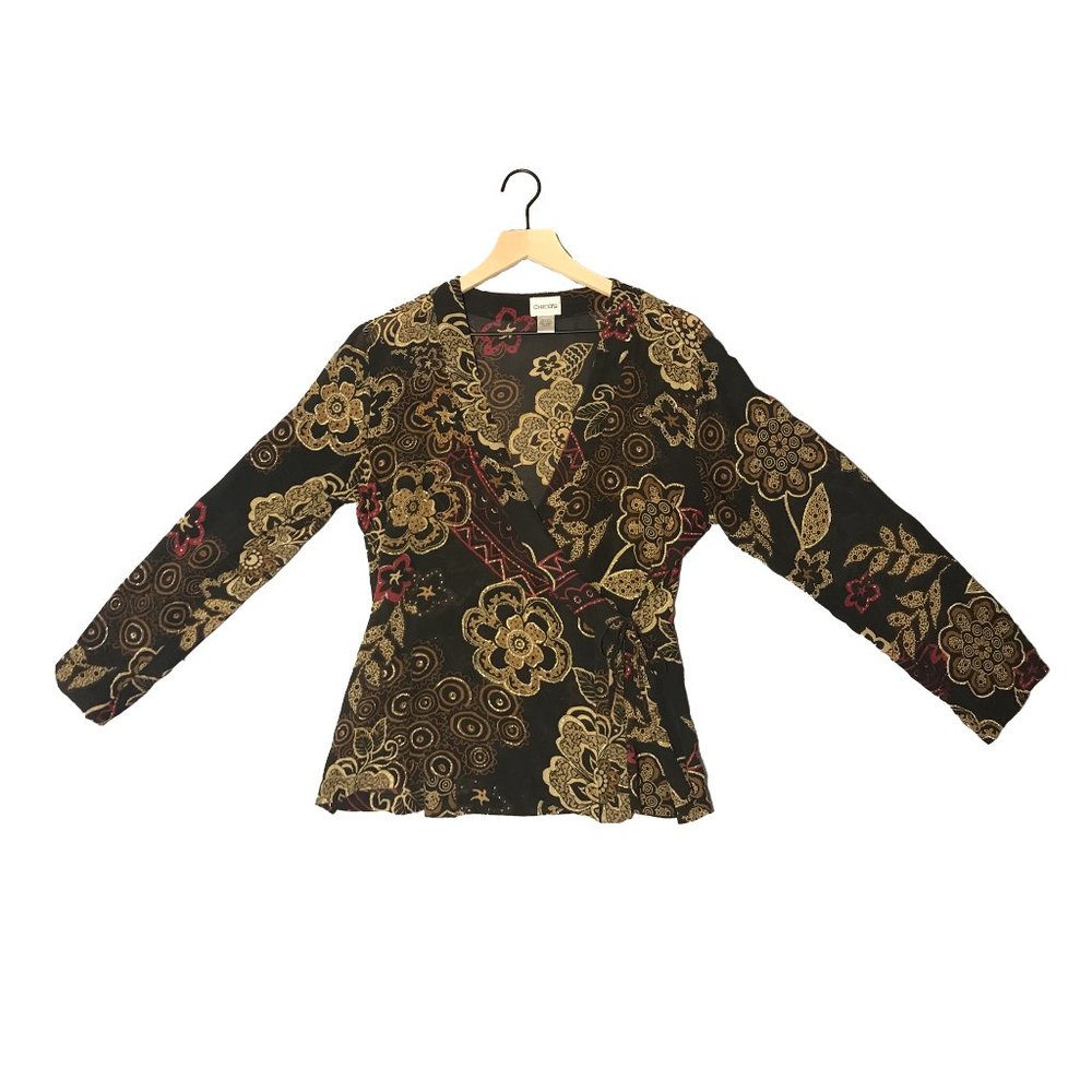 Chico's Floral Top / Blouse
